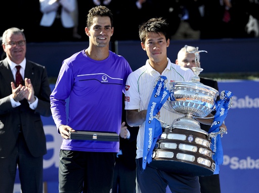 錦織がツアー5勝目 バルセロナ オープン 写真15枚 国際ニュース Afpbb News