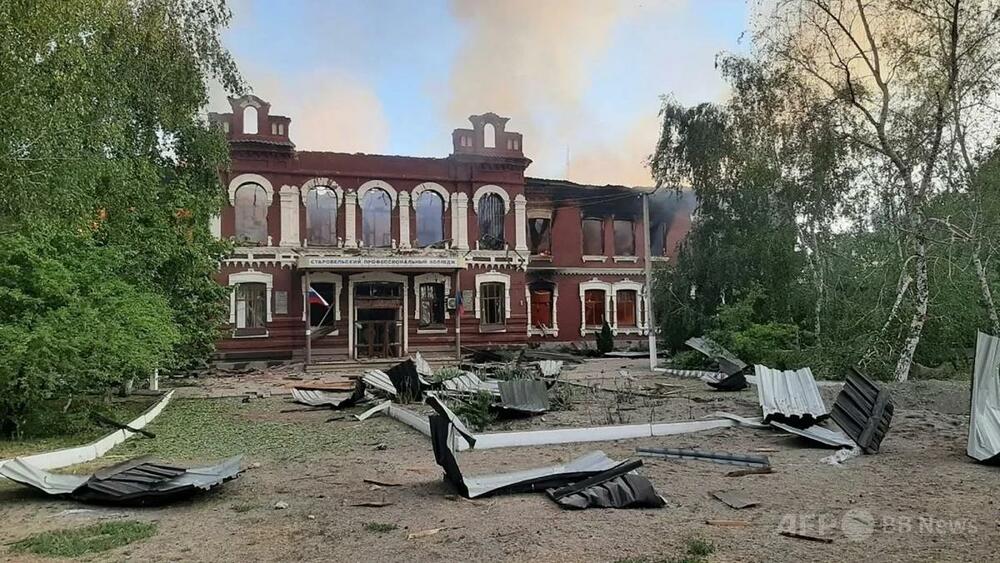 ウクライナによるロシア占領下の学生寮攻撃で18人死亡、当局発表