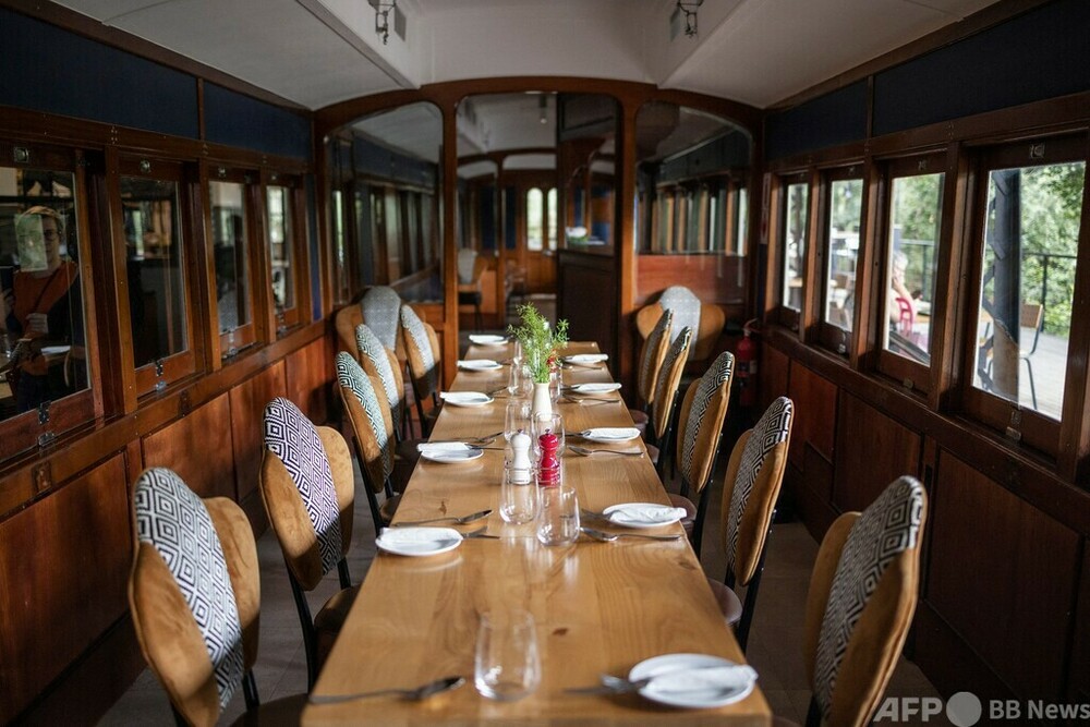 走らない列車ホテルから動物王国を一望 南ア 写真21枚 国際ニュース:AFPBB News