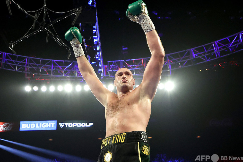 王者フューリー、ジョシュア相手の2回KO勝ちに自信 写真1枚 国際ニュース:AFPBB News