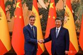 中国主席、「正義と力の闘い」でスペインに関係強化呼び掛け「両国は正義の国」