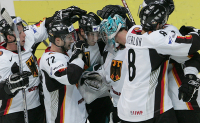 ＜アイスホッケー 世界選手権大会2007＞ドイツ ノルウェーを降しグループ3位で2次ラウンドへ - ロシア