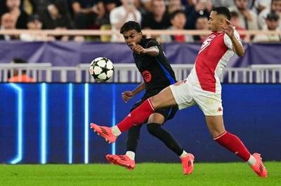 バルサがモナコに敗戦 序盤レッドで数的不利に 欧州CL