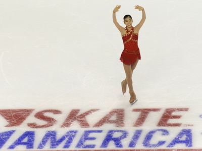 最終日女子シングルFS、フィギュアGP第1戦