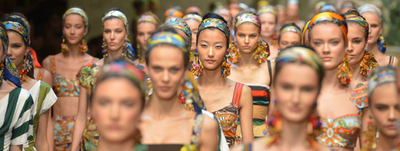 ＜13年春夏ミラノコレクション＞ドルチェ＆ガッバーナ