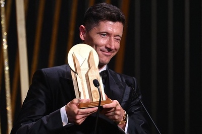 レワンドフスキがゲルト・ミュラー・トロフィー受賞 2年連続