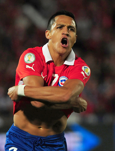 チリがW杯出場を決める、敗れたエクアドルも本大会へ