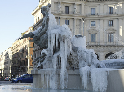 【写真特集】欧州に大雪、厳しい寒波襲来
