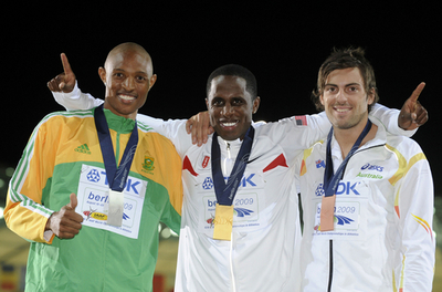 フィリップス 走り幅跳びで3度目の優勝、世界陸上ベルリン大会