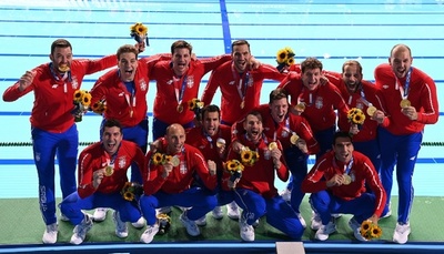 セルビアが水球男子で連覇達成、東京五輪は全競技が終了