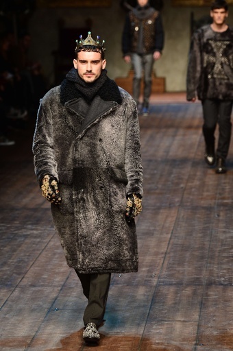 ＜14/15年秋冬ミラノ・メンズコレクション＞ドルチェ＆ガッバーナ