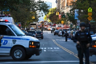 トランプ大統領、車暴走犯は「発狂した人物」 ISにも言及