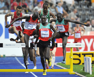 メートロングが3000障害予選トップ 岩水は予選敗退、世界陸上ベルリン大会