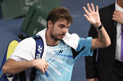 ワウリンカが第14シードに敗れる波乱、パリ・マスターズ