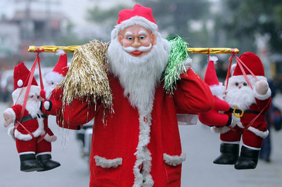 インドでも広まるクリスマス