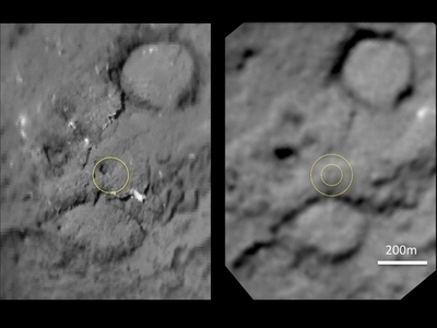 NASA探査機がテンペル第1彗星に最接近、表面の浸食を確認