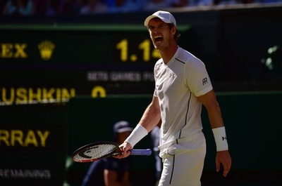 マレー、厳しい暑さの中で1回戦突破 ウィンブルドン選手権