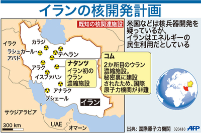 【図解】イランの核開発計画