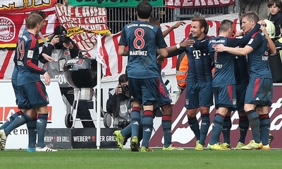 バイエルンがマインツ撃破、リーグ優勝に王手