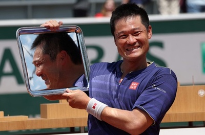 国枝慎吾が全仏OP制覇、GS通算27勝目 上地結衣は準優勝