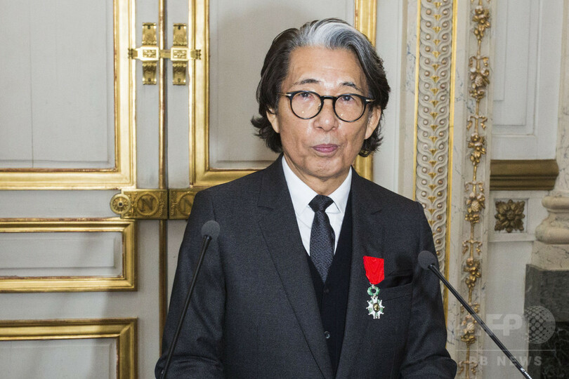 日本人デザイナー高田賢三にレジオン・ドヌール勲章