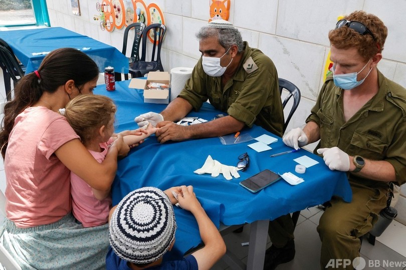 イスラエル、3～12歳に抗体検査 学校閉鎖の回避目指す