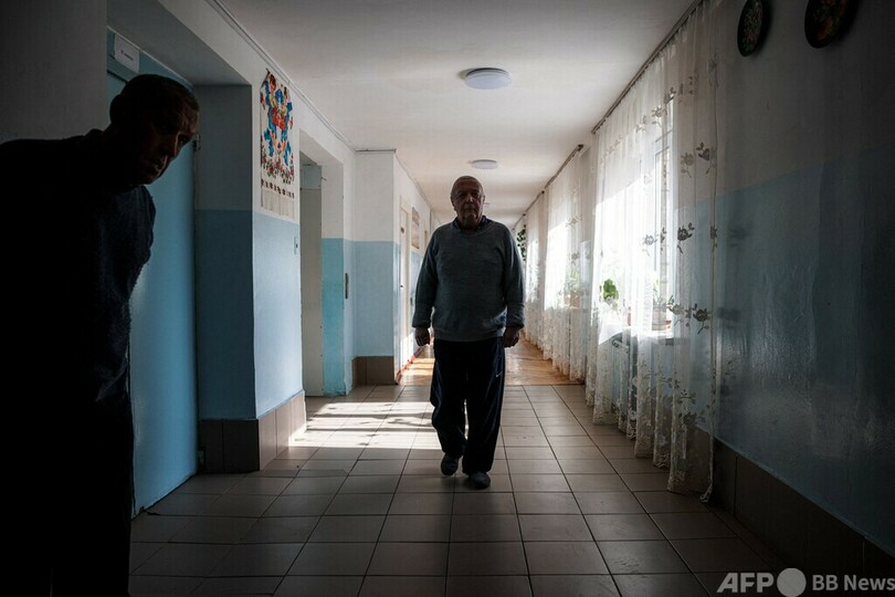 戦禍の精神障害者施設、不安隠し平静装う キエフ