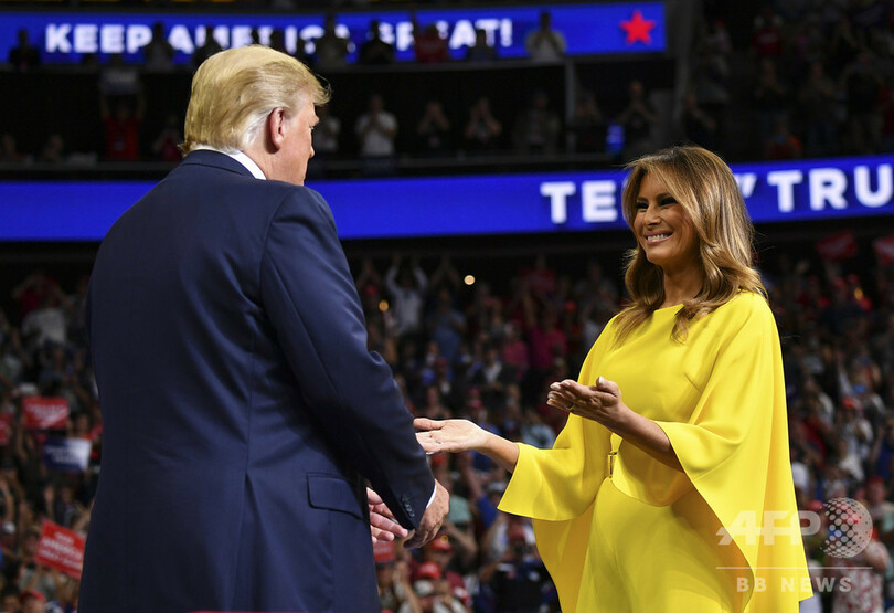 トランプ氏、2020年大統領選への立候補を正式表明 2万人が「USA、USA!」