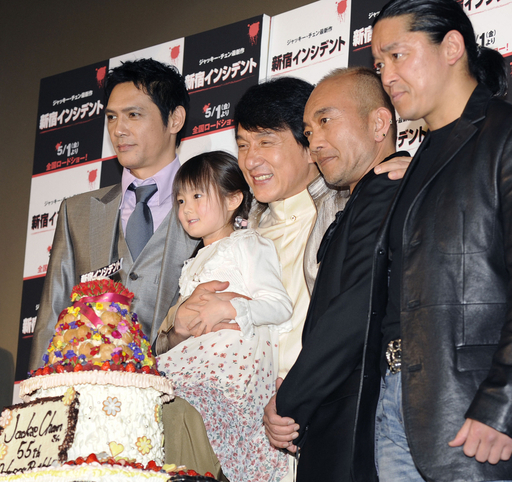 ジャッキー・チェン来日、主演映画『新宿インシデント』のジャパン
