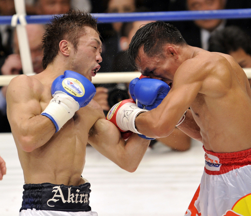 八重樫、WBAミニマム級王座を獲得 写真9枚 国際ニュース：AFPBB News