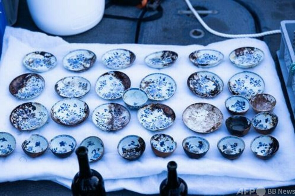 ノルウェー近海で中国磁器など貴重な文化財を積んだ18世紀の沈没船を発見