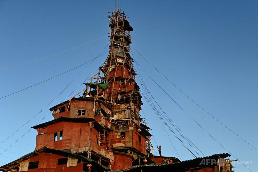 取り壊し命令に逆らった男性のセルフビルド住宅、ジブリ風と人気 中国 