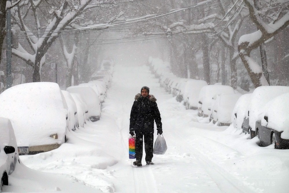 大雪の米NY、「イグルー」の宿泊物件登場 Airbnbは却下 写真2枚 国際ニュース：AFPBB News