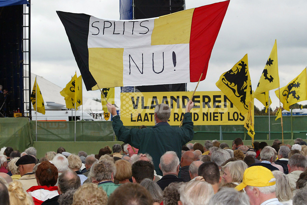 ベルギーの言語対立政治にも影響 空より高い言葉の壁 写真1枚 国際ニュース Afpbb News