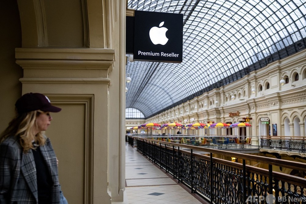 ロシア、アップルに罰金13億円 独占的地位「乱用」で