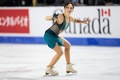 21-22フィギュアスケートグランプリ（GP）シリーズ第2戦、スケート・カナダ、女子シングル・フリースケーティング（FS）。演技に臨むエリザベータ・トゥクタミシェワ（2021年10月30日撮影）。(c)Geoff Robins / AFP
