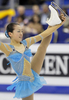 世界フィギュアスケート選手権（ISU World Figure Skating Championships 2012）は29日、フランスのニース（Nice）で女子シングル・ショートプログラム（SP）が行われ、浅田真央（Mao Asada）は59.49点で4位につけた。

演技に臨む浅田真央（2012年3月29日撮影）。(c)AFP/SEBASTIEN NOGIER