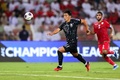 2026年サッカーW杯北中米大会アジア最終予選、グループB、オマーン対韓国。ボールを追う韓国の黄喜チャン（2024年9月10日撮影）。(c)Haitham AL-SHUKAIRI/ AFP