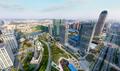 ビッグデータ企業が集まる貴陽市ハイテク産業開発区の一角（資料写真）。(c)Xinhua News