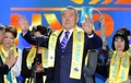 カザフスタンのヌルスルタン・ナザルバエフ大統領。カザフスタンの首都アスタナで（2012年1月16日撮影、資料写真）。(c)STANISLAV FILIPPOV / AFP