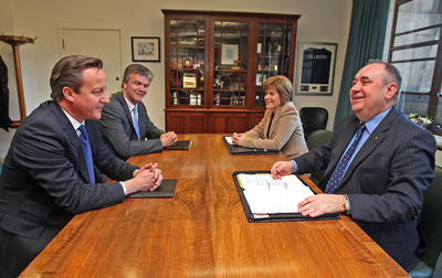 スコットランド、独立問う住民投票実施で英政府と合意