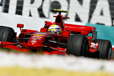 マッサ マレーシアGP・フリー走行1回目でトップタイムを記録