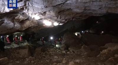 中国 宇宙飛行士による初の洞窟訓練を完了