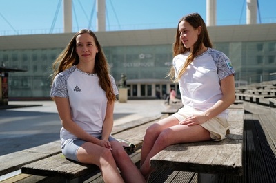 ウクライナのAS双子姉妹、五輪の夢諦めず ボイコットは疑問視
