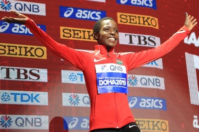 東京五輪4位の陸上選手刺殺、容疑の夫逮捕 ケニア