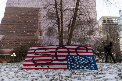 米都市部の殺人件数、過去最多 コロナ禍で悪循環