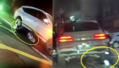 時速170キロ・30代女性「泥酔運転」のSUVがオートバイに追突…韓国・結婚目前の男性死亡で非難集中