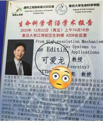 間もなく辰年 中国で「可愛龍」という名前の大学教授が注目の的に