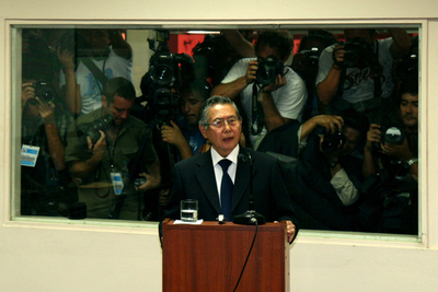 フジモリ元ペルー大統領、最終陳述で無罪を強調