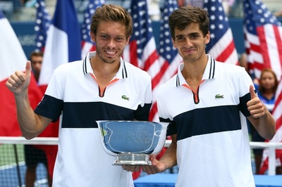マウー/エルベール組が全米初制覇、男子ダブルスではフランス勢初